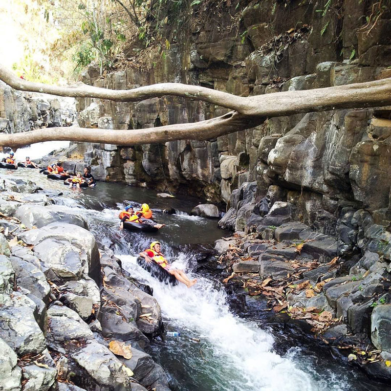 River tubing di Genting Kendal - Tempat Wisata di Semarang